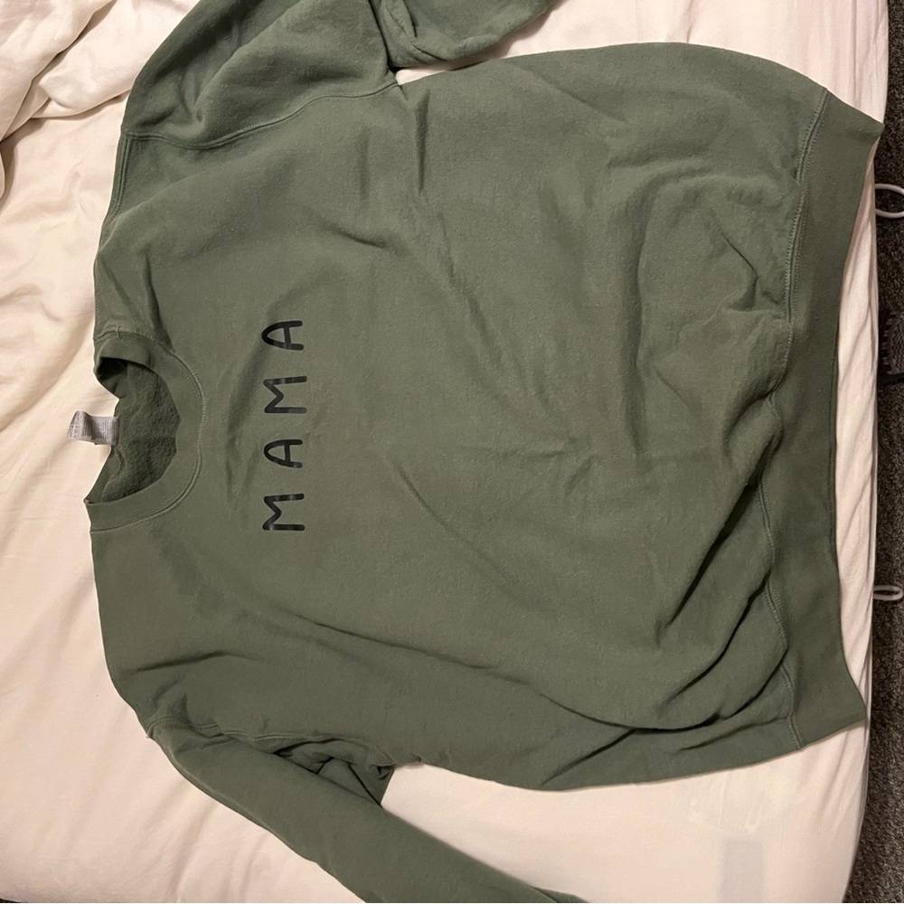 Gildan Olive Green Heavy Blend Sweatshirt